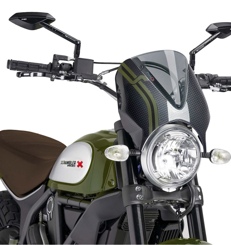 DUCATI SCRAMBLER DESERT SLED [2025] – Visiera per parabrezza RetroVision – Colorata
