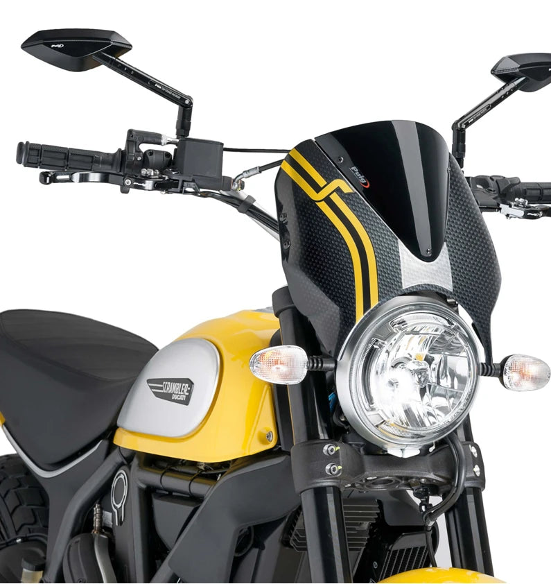 DUCATI SCRAMBLER DESERT SLED [2025] – Visiera per parabrezza RetroVision – Colorata
