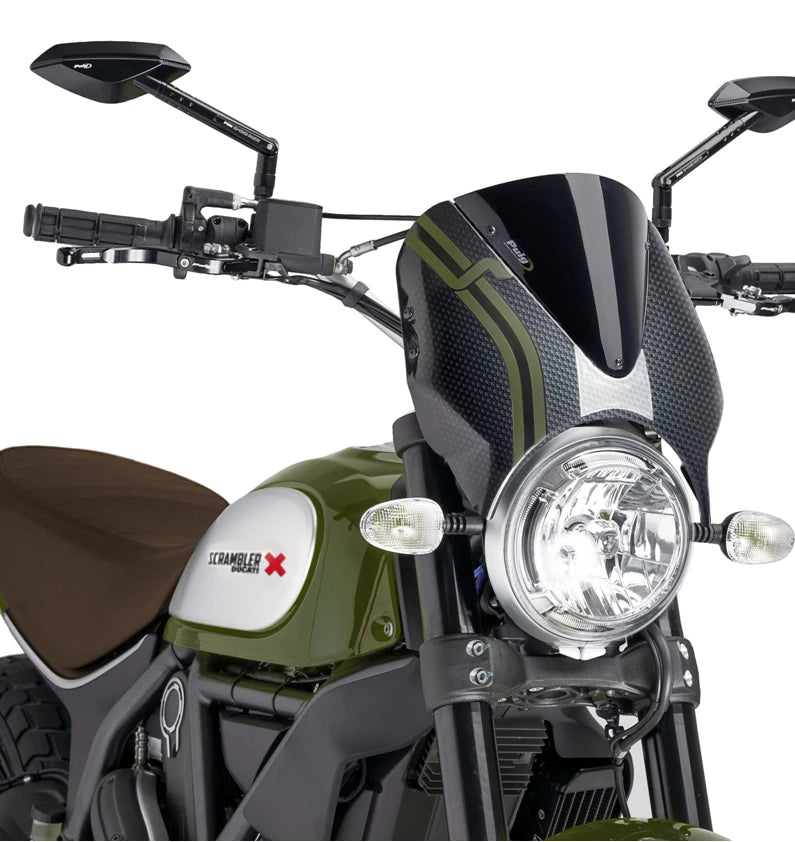 DUCATI SCRAMBLER DESERT SLED [2025] – Visiera per parabrezza RetroVision – Colorata