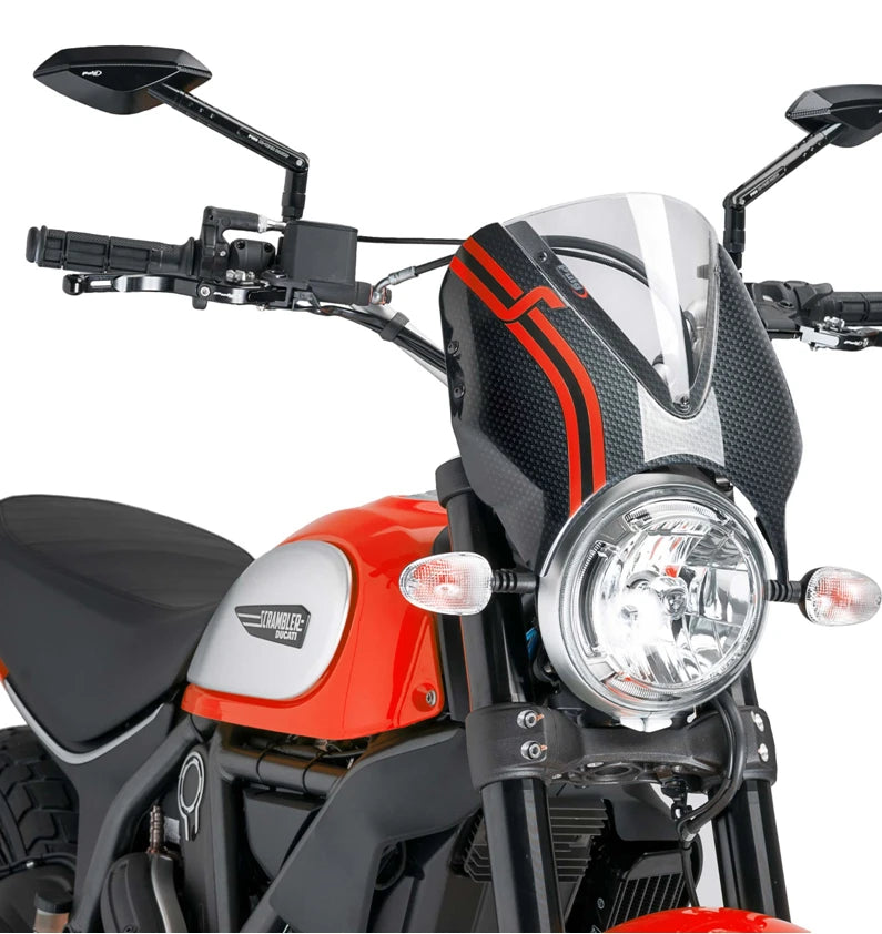 DUCATI SCRAMBLER DESERT SLED [2025] – Visiera per parabrezza RetroVision – Colorata