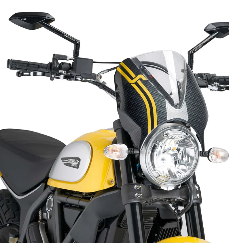 DUCATI SCRAMBLER DESERT SLED [2025] – Visiera per parabrezza RetroVision – Colorata