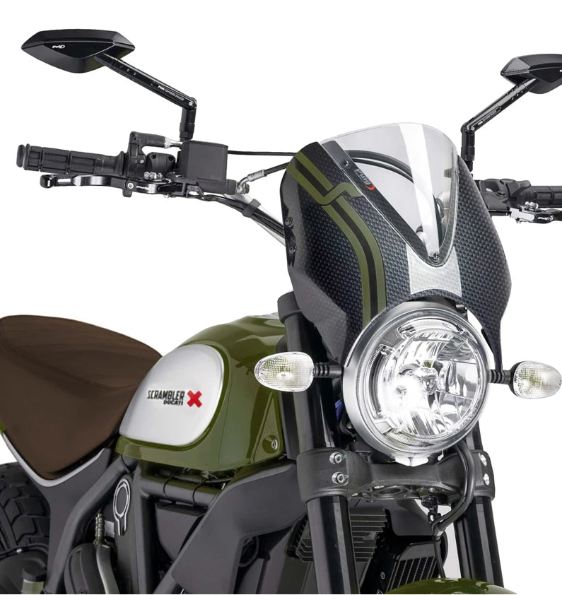 DUCATI SCRAMBLER DESERT SLED [2025] – Visiera per parabrezza RetroVision – Colorata