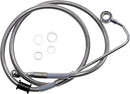 harley davidson flstc [DRAG SPECIALTIES] – Verlängerte Edelstahl-Bremsleitung-1