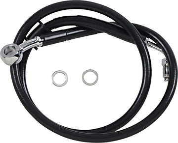 Harley-Davidson Street Bob [DRAG SPECIALTIES] – Tubazione freno estesa in acciaio inossidabile - 0