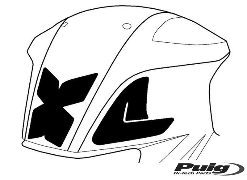 BMW F 800 R [2019] – Spezifischer Tankschutz – Carbon look