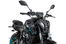 YAMAHA MT-07 PURE [2024] – D12 Spoiler – Mattschwarz-3