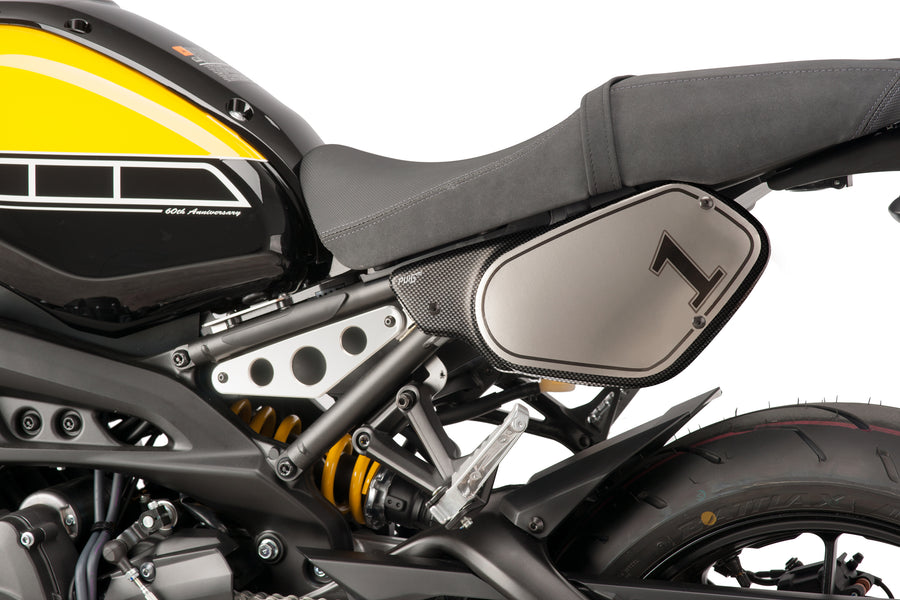 YAMAHA XSR 900 [2019] – Retro Side Covers – Matt Black