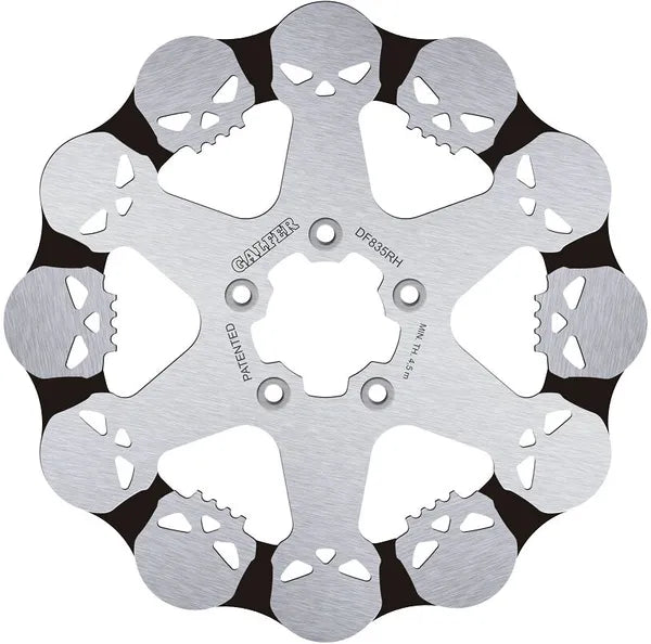 Harley-Davidson XL 1200 T Sportster Superlow [2020] - Fixed brake disc Skull - Image 3