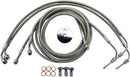 harley davidson fltr [LA CHOPPERS] – Edelstahl-Bremsleitungs-Kit-1