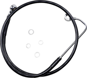 Harley Davidson Fxs [DRAG SPECIALTIES] - Kit linea freno estesa in vinile nero