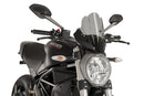 TRIUMPH BONNEVILLE T 120 BLACK [2025] - PUIG Sportscheibe | Stark getönt | PUIG 8900F