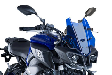 TRIUMPH BONNEVILLE T 120 NERO [2025] - Cupolino touring PUIG | Blu | PUIG8917A
