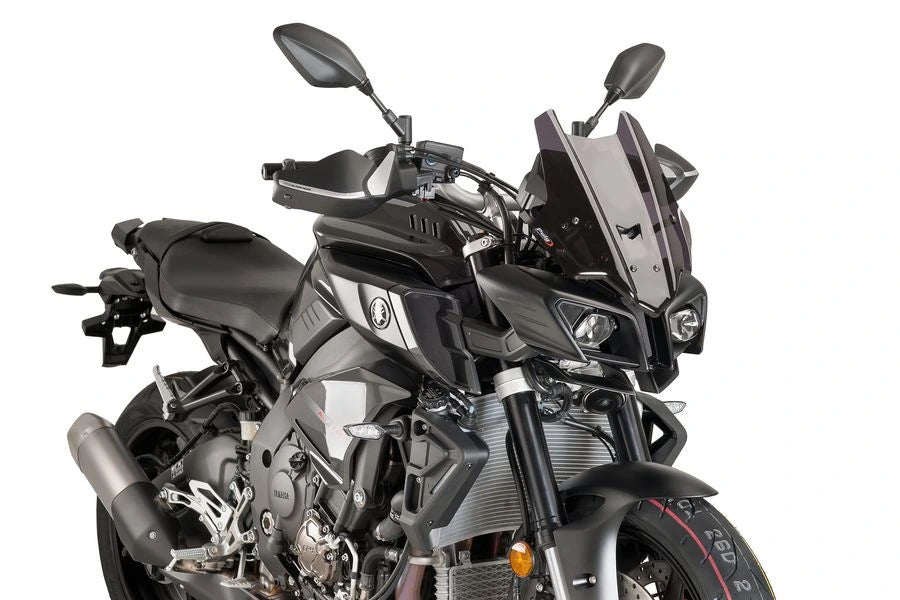 TRIUMPH BONNEVILLE T 120 BLACK [2025] - PUIG touring screen | Heavily toned | PUIG 8917F