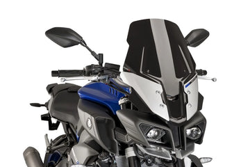 YAMAHA MT-10 SP [2021] - Cupolino Touring Plus | Nero | PUIG8918N