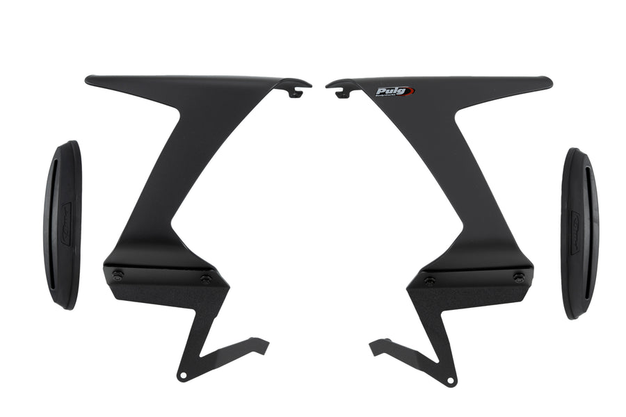 KAWASAKI ZX-6R NINJA [2025] – Spoiler laterale gara – Nero opaco