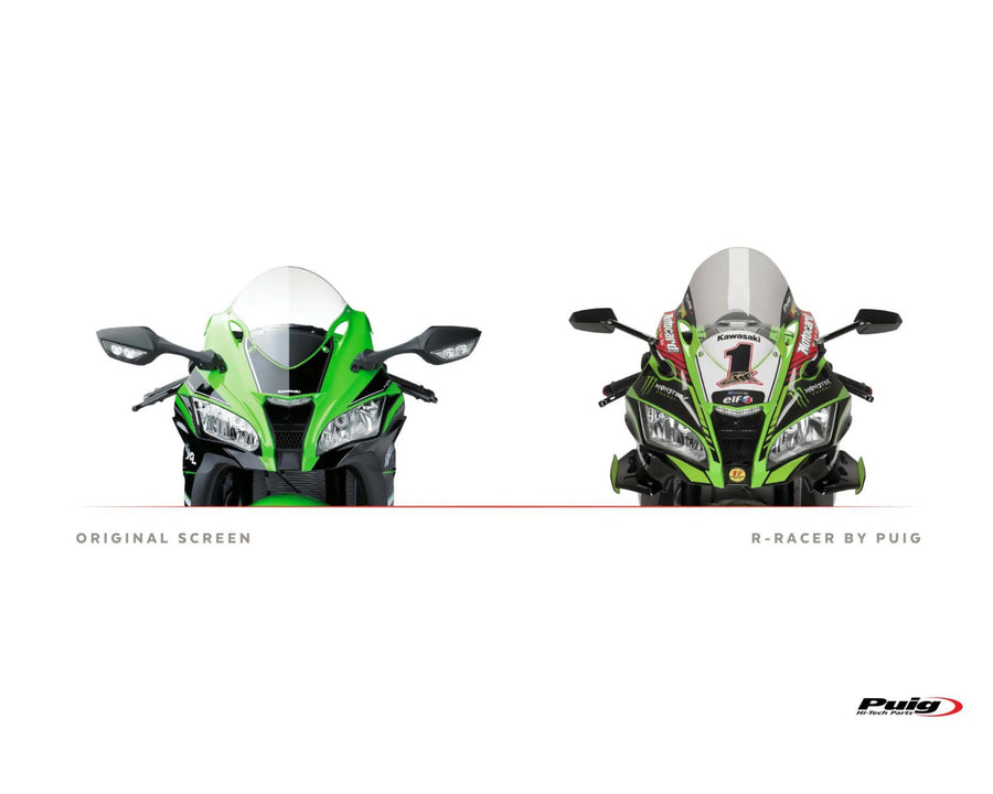 KAWASAKI ZX-10RR NINJA PERFORMANCE [2018] – R-Racer Scheibe – Transparent