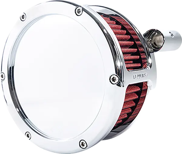 Harley-Davidson FXSE 1800 Pro Street Breakout CVO [2016-2017] - Kit filtro aria BA - Superficie: cromato, rosso - Immagine 2