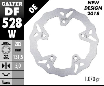 Yamaha T-MAX 530 ABS [2013, 2014, 2016] - Wave® brake disc – picture 2