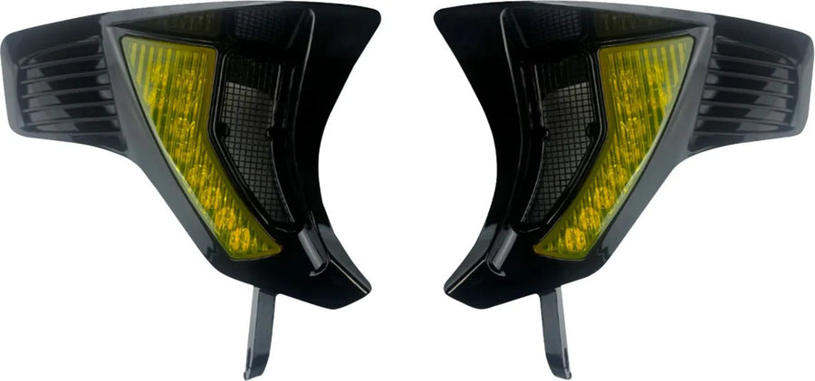 harley-davidson road glide st [CUSTOM DYNAMICS] – Prese d'aria anteriori integrate Shark Demon®