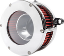 Harley-Davidson FLTRT 1923 Road Glide 3 117 [2026] - BA air filter kit - Surface: Chrome, Red, Clear - Image 1