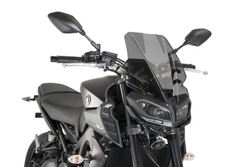 YAMAHA MT-09 SP [2020] - New Generation Touring Windschild | Stark getönt | PUIG 9377F