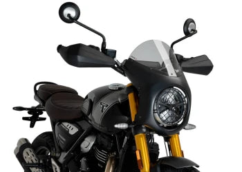 TRIUMPH SCRAMBLER 400X [2025] – Windscreen Track – Titanium