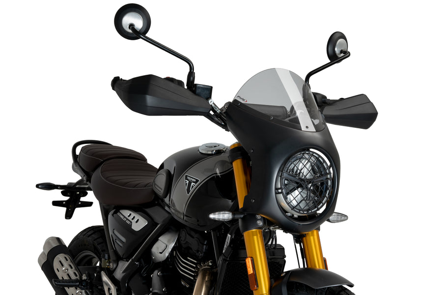 TRIUMPH SCRAMBLER 400X [2025] – Cupolino retro carena – Trasparente