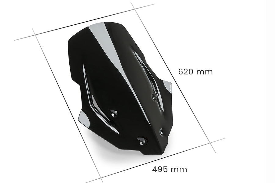 TRIUMPH BONNEVILLE T 120 BLACK [2025] - Tourenscheibe | Schwarz | PUIG 9613N