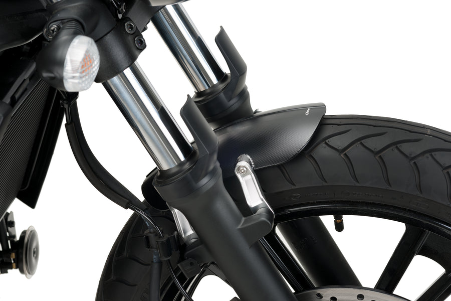 KAWASAKI VULCAN S [2025] – Vorderer Kotflügel dicken Aluminiumblech – Schwarz