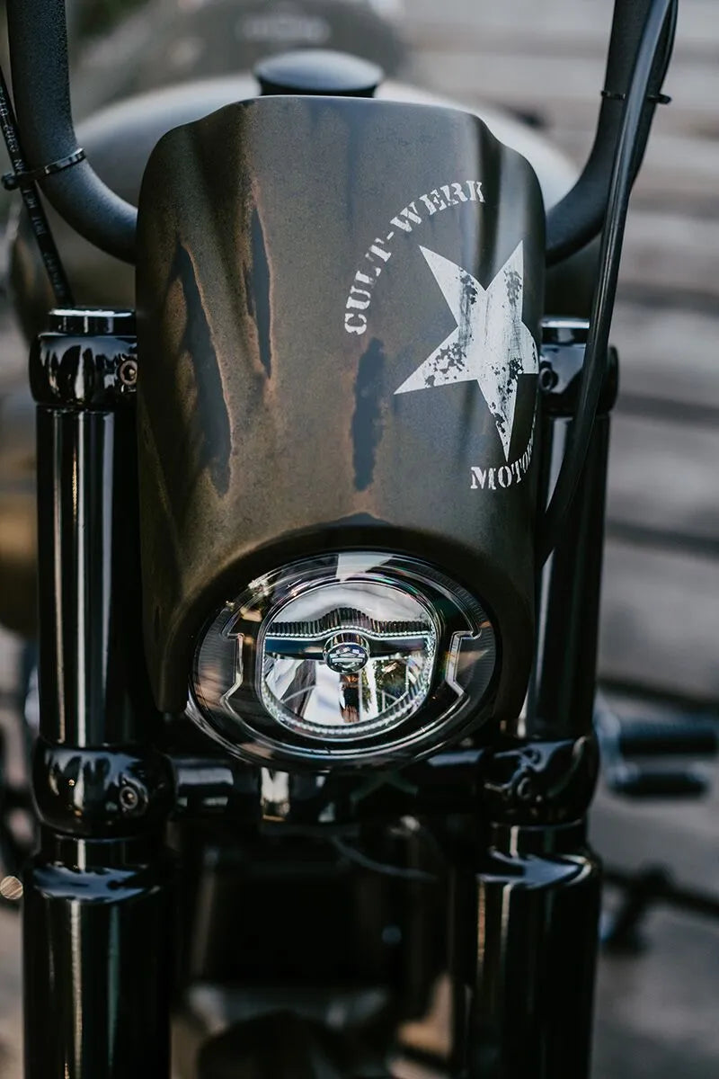 harley-davidson street bob [CULT WERK] – headlight fairing