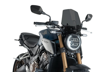 TRIUMPH BONNEVILLE T 120 NERO [2025] - Parabrezza sportivo di nuova generazione | Molto tonico | PUIG9748F