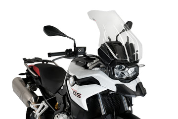 BMW F 800 GS [2025] – Touring Screen Plus – Vista dettagliata trasparente