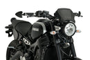 YAMAHA XSR 900 [2021] - Aluminum front panel | Black | PUIG 9806N