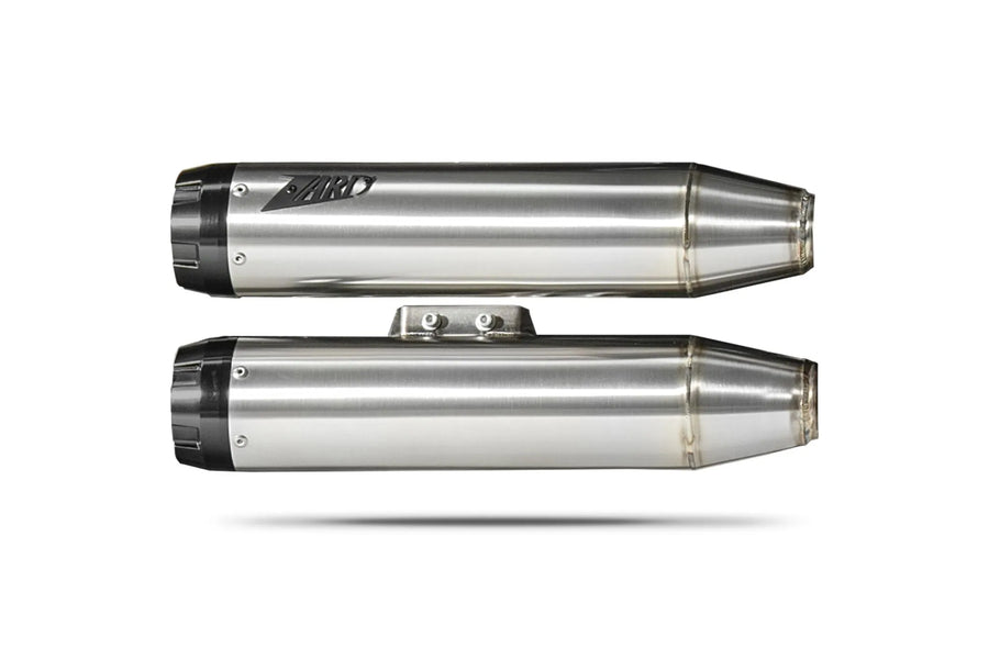 harley-davidson street bob [ZARD] – Silenziatore slip-on sovrapposto per HD-SOFTAIL M8