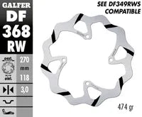 Suzuki Rm Z 250 [2020-2023, 2025-2026, 2023-2024] - DISCO FRENO FISSO WAVE SCANALATO OVERSIZE – Immagine 6