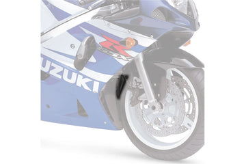 SUZUKI GSX-R 750 [2002] – Estensione parafango anteriore – Nero - 0