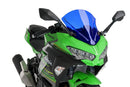 TRIUMPH BONNEVILLE T 120 BLACK [2025] - PUIG Z-Racing-Scheibe | Blau | PUIG 9976A