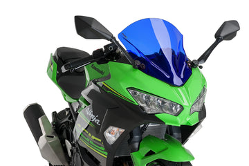TRIUMPH BONNEVILLE T 120 NERO [2025] - Cupolino PUIG Z-Racing | Blu | PUIG9976A