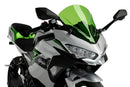 TRIUMPH BONNEVILLE T 120 BLACK [2025] - PUIG Z-Racing-Scheibe | Grün | PUIG 9976V