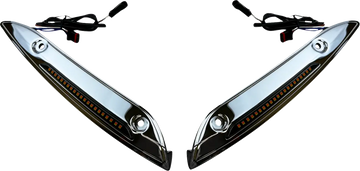 Harley Davidson fltruse [CUSTOM DYNAMICS] - Striscia per parabrezza Genesis® 4 Dynamic LED Road Glide®