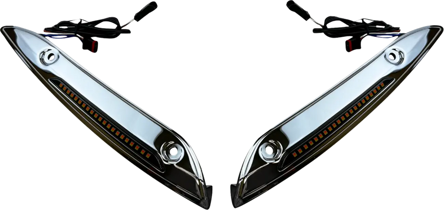 harley davidson fltruse [CUSTOM DYNAMICS] - Genesis® 4 Dynamic LED Road Glide® Windshield Strip