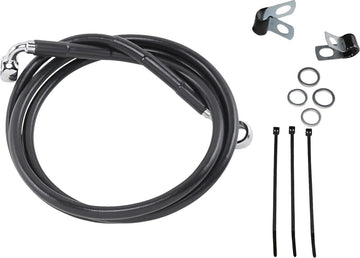 Harley Davidson Fxsts [DRAG SPECIALTIES] - Kit linea freno estesa in vinile nero