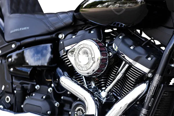 Harley-Davidson FLSB 1750 Softail Sport Glide 107 [2022, 2024] - Mini Teardrop Stealth Luftfilter-Kit – Bild 7