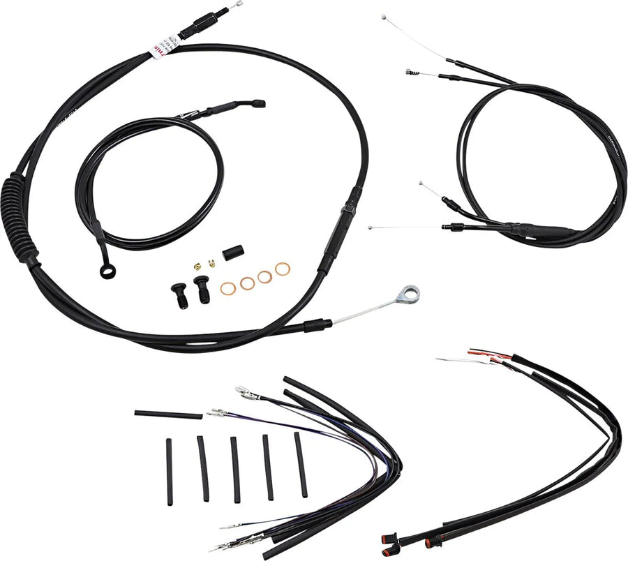 harley-davidson street bob [BURLY BRAND] – Jail Bar cable set