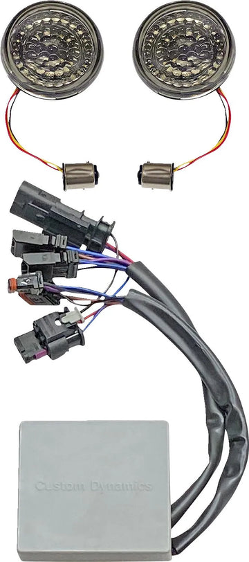 Harley-Davidson Street Bob [DINAMICHE PERSONALIZZATE] – Inserti indicatori di direzione bullet SMART LED - 0