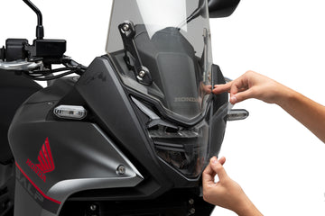HONDA XL 750 TRANSALP [2024] – Protezione faro Adhere – Trasparente - 0