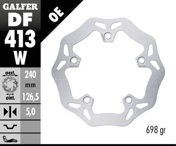 Kymco XCITING 250 I [2007-2008] - Wave® brake disc – picture 2