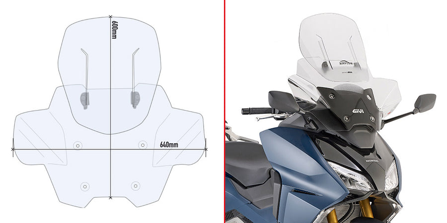 HONDA NSS 750 FORZA [2021-2023] - Parabrezza