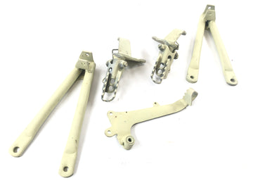 KTM 500 GS K4 [1983 Rotax] - Driver footrests with pillion footrest holder and brake pedal