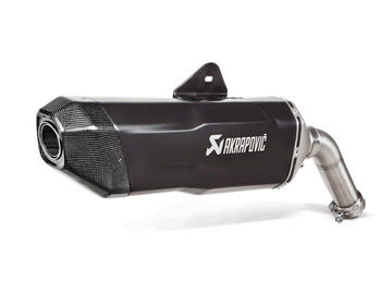 BMW F 800 GS [2024-2025] - Slip-On Line Auspuff (Titanium) Schwarz
